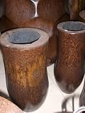 ARCHITECTURAL POT - PALM TRUNK - 30 - ISLAND DECOR