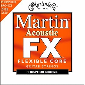Martin FX745 Phosphor Bronze Acoustic Guitar Strings, Light-Medium