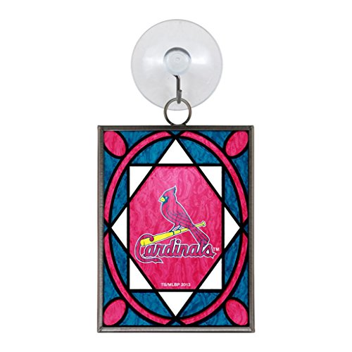 St. Louis Cardinals Official MLB 2 inch x 3 inch Stained Glass Christmas Ornament St. Louis Cardinals Official MLB 2 inch x 3 inch Stained Glass Christmas Ornament