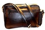 51uR4iOGj1L._SL160_ - Roma Black Leather Mini Organizer Tote Bag Handbag Purse - leather-clutch-purse