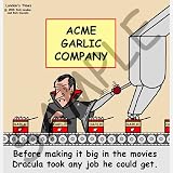 Londons Times Famous People Places Books Cartoons - Dracula - Early Job - Coffee Gift Baskets - Coffee Gift Basket