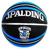 (スポルディング)SPALDING NBA ニューオリンズ・ホーネッツ NBA TEAM RUBBER ボール 2010 (Mini Basket) ホーネッツ