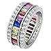 HERMOSA Morganite Topaz Garnet Amethyst Ruby Aquamarine 925 Sterling Silver Ring