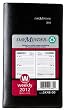 DayMinder Recycled Weekly Planner, 3 x 6 Inches, Black, 2012 (SK48-00)