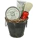 Men's Grooming Shaving Gift Basket, Pre de Provence and Omega Shaving Luxuries