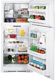 Review GE  / GE GTS22ICSWW 21.7 cu. ft. Top-Freezer Refrigerator with 4 Glass Shelves, Gallon Door Storage, Dual Interior Lighting System, Upfront Temperature Controls and Automatic Icemaker: White