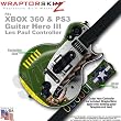 WWII Bomber Plane WraptorSkinz Skin fits XBOX 360 & PS3 Guitar Hero III Les Paul Controller (GUITAR NOT INCLUDED)