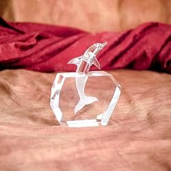 Godinger CRYSTAL DOLPHIN AT SEA