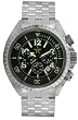 Rogue Warrior Avenger Silver Stainless Steel Band 200M Chronograph Watch