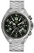 Rogue Warrior Avenger Silver Stainless Steel Band 200M Chronograph Watch