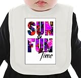Sun And Fun Time ネクタイを有する有機ビブ Medium
