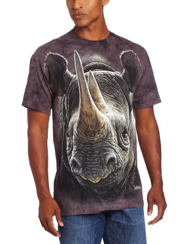 The Mountain Men's Black Rhino T-Shirt, Brown, X-Large