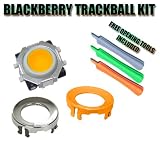 Replacement Blackberry Trackball (Orange) and Matching Color Ring for Blackberry Curve Pearl 8100 8110 8120 8130 8220 8230 8300 8310 8320 8330 8800 8820 8830