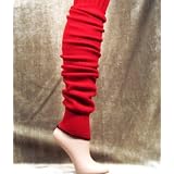 NEW 2 Pair Lot Womens Red Acrylic Legwarmers DANCE!