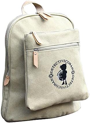 LifeWalker Canvas Shoulder Bag +Backpack for Hiking/Travel/Casul/School -Detective Conan