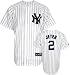 Derek Jeter Jersey: Youth 2010 Majestic Home Pinstripe Replica #2 New York Yankees Jersey - Small (8)