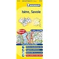 Carte departements Isere, Savoie