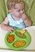 oogaa Silicone Baby and Toddler Divided Plate - Green