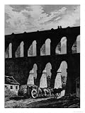 Aqueduct at Rio, from Bresil, Colombie et Guyanes, by Ferdinand Denis and Cesar Famin Art Giclee Poster Print by French School, 18x24