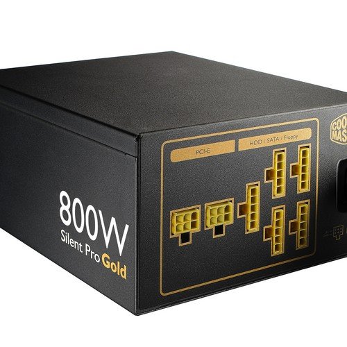 Cooler Master Silent Pro Power Supply Coolermaster RS800-80GAD3-US 3