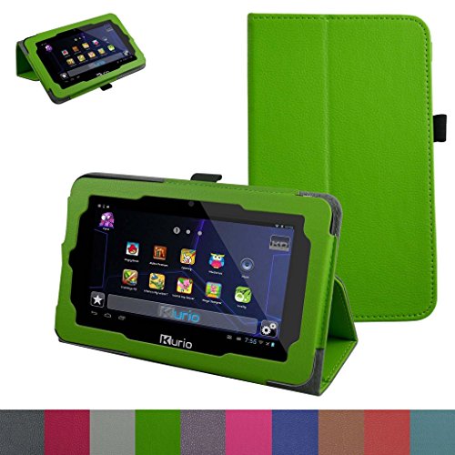 Kurio Xtreme 2 Case,Mama Mouth PU Leather Folio 2-folding Stand Cover for 7