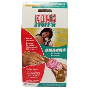 Kong Stuff 'N' Snacks Chicken & Rice Recipe Mini Puppy Biscuit Treats