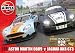 Airfix A50111 Jaguar XKRGT3 Apex Racing vs Aston Martin DBR9 Gulf 1:32 Scale Endurance Cars Twin Pack Gift Set including Paint, Glue and Brushes