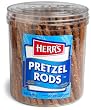 Herr's Pretzel Rods, 28-Ounce Tubs (Pack of 2)