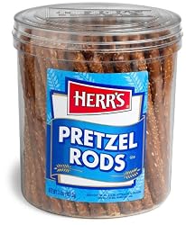 Herr's Pretzel Rods, 32-Ounce Tubs (Pack of 2)