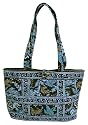 Vera Bradley Java Blue Small Tic Tac Tote