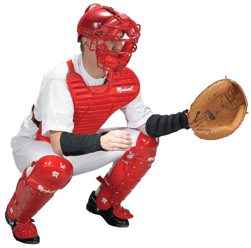 Markwort CATCH-TEK Catcher¿s Protective Inner Forearm Sleeves, Black, Youth Small