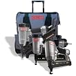 Senco 3 Tool Finish and Trim Kit, Finish Pro 35, Finish Pro 15, SLS 15 Stapler with Heavy-Duty Rolling Case