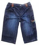 from Bright Bots Bright Bots Baby Boy Trendy Blue Denim Trousers / Jeans with Elasticated Waist size 3-6 months