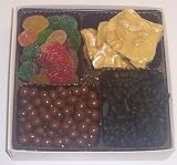 Scott's Cakes Large 4-Pack Pectin Fruit Gels, Black Licorice Bears, Chocolate Peanuts, & Peanut Brittle