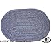 Duet Blue Bonnet Braided Rug Size: 6' Round