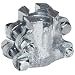 Dixon 156 Plated Iron Boss Clamp, 1" Hose ID, 1-26/64" - 1-36/64" Hose OD