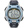 Men's Timex Ironman Solar Blue Face Digital Watch - Black Strap