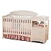 Simplicity Vienna Crib 'n Changer Combo 4-in-1 Convertible Crib in White