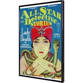 All Star Detective Stories (Pulp) 11"x17" Framed Poster