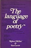 The language of poetry
