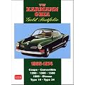 VW Karmann Ghia Gold Portfolio 1955-1974 (Brooklands Books Road Test Series)