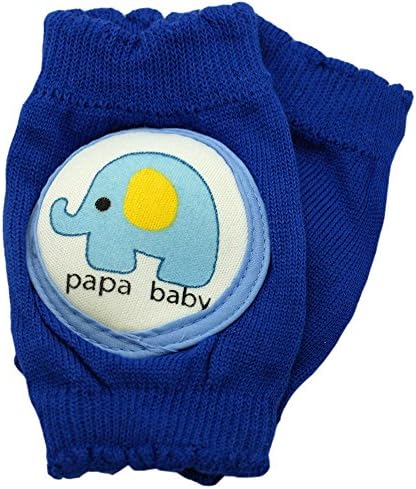New Baby Crawling Knee Pad Toddler Cotton Elbow Pads 805553 Darkblue