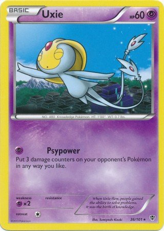 Pokemon - Uxie (36) - Plasma Blast