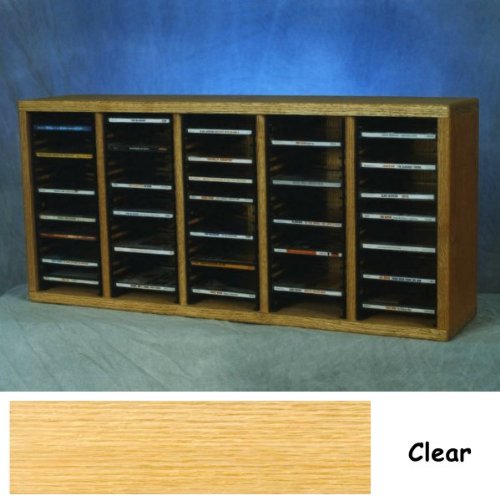 100 CD Storage Rack with Spring Loaded Mechanism Finish: Clear 51uS3EAayDL 100 CD Storage Rack with Spring Loaded Mechanism Finish: Clear