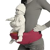 Allisandro&Baby　ベビー用品 ベビースリング 臀部シット　レッド