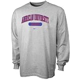 Nike American Eagles Ash Classic Arch Logo Long Sleeve T-shirt