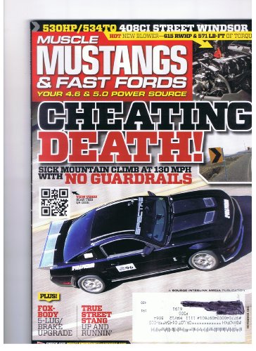 Muscle Mustangs & Fast Fords Magazine Nov. 2011 