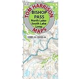 bishop pass trail map ca tom harrison maps