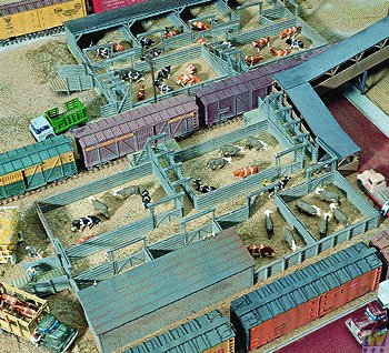 Walthers Cornerstone Series Kit HO Scale Stockyard-image