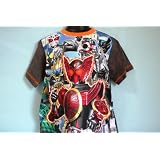 仮面ライダーオーズ　光る！２パンツニットパジャマ・チャコールグレー（バンダイ）上・下セット/１００ＣＭ
